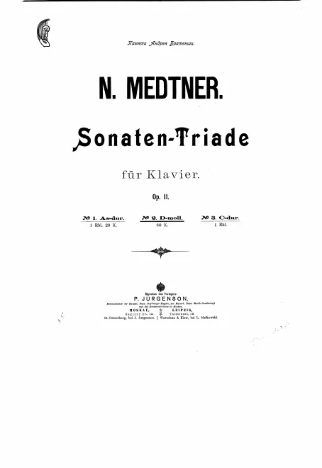 2. Sonata-Elegy in