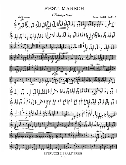 Trumpet 1, 2 (F)