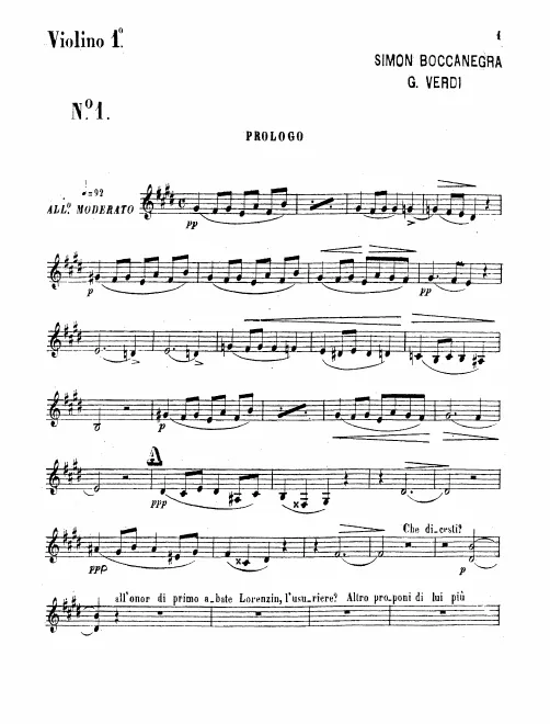 Violins I