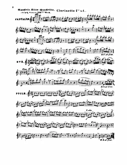 Clarinet 1, 2 (C)