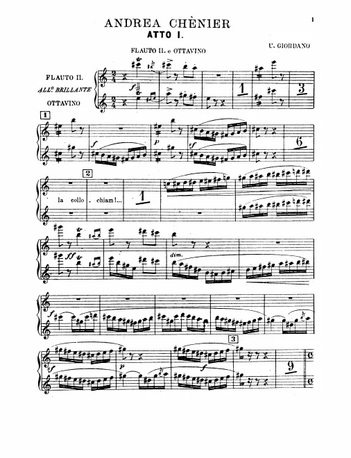 Flute 2/3 (also Piccolo)