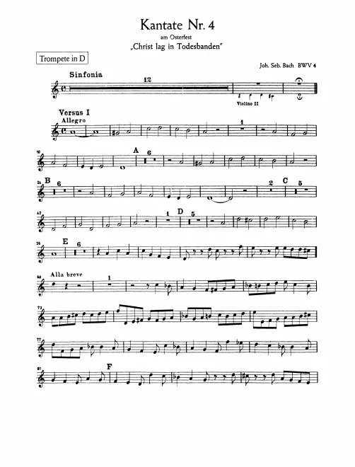 Cornetto (or Trumpet (D))