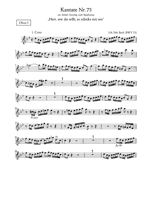 Oboe 1, 2