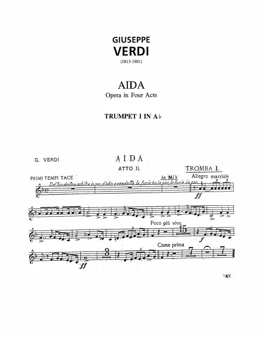 Trumpet 1, 2, 3, 4, 5 (E)