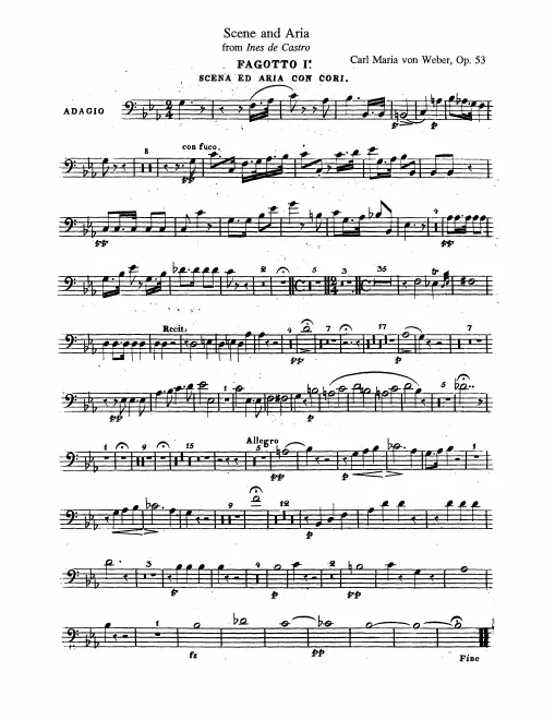 Bassoon 1, 2