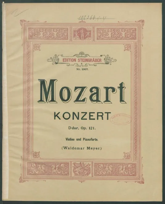 Complete Score and Violin Part (with cadenzas)