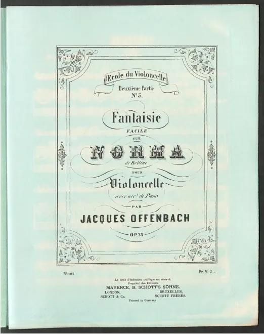Complete Score and Cello Part (color)