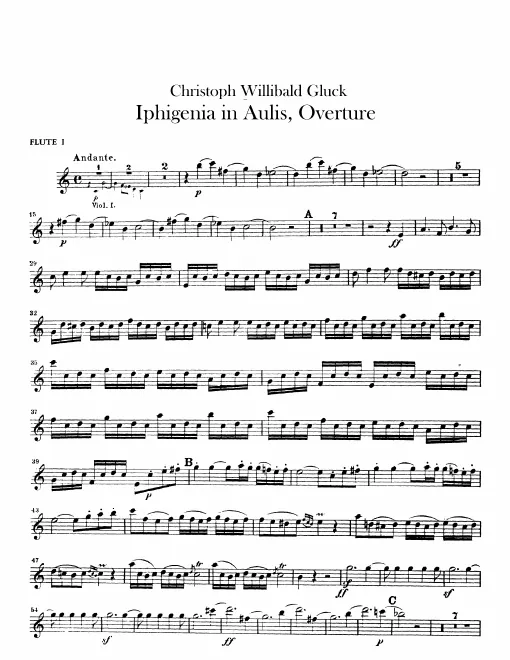 Flute 1, 2
