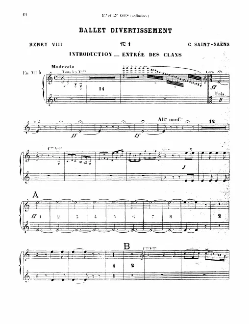 Horn 1/2 (E/B), 3/4 (F)