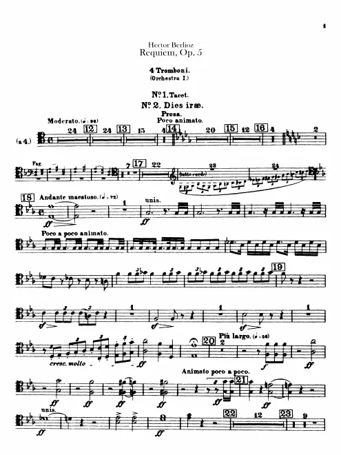 Brass Orchestra I: Trombones (4)