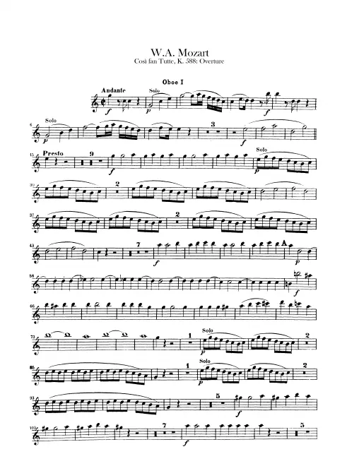 Oboe 1, 2