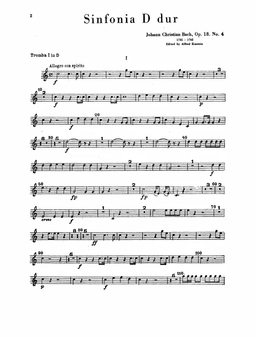Trumpet 1, 2 (D)