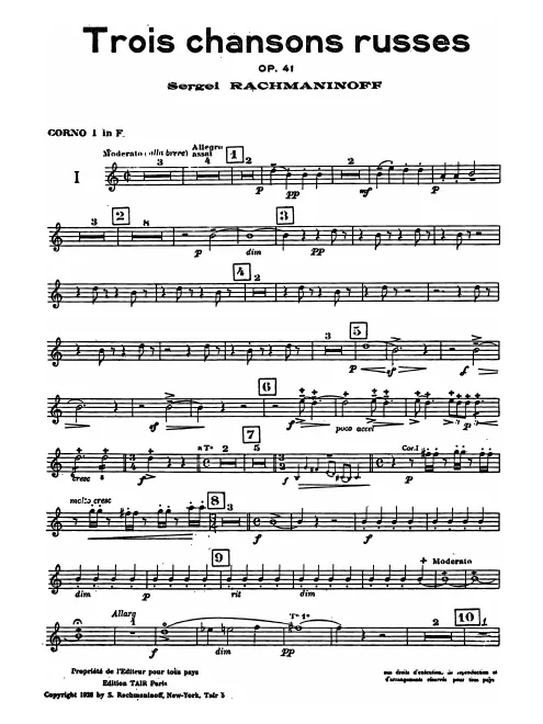 Horn 1 (F)