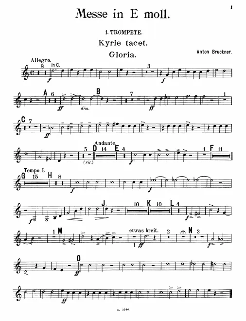 Trumpet 1, 2 (C/D)
