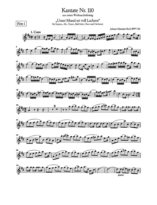 Flute 1, 2