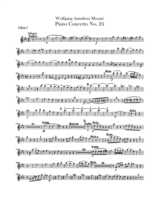 Oboe 1, 2