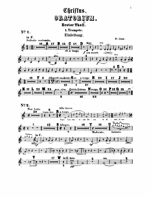 Trumpet 1, 2, 3