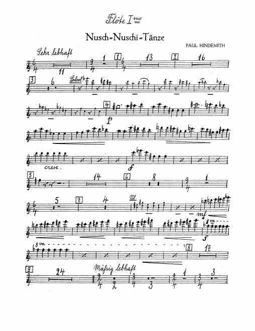 Flute 1, 2/Piccolo