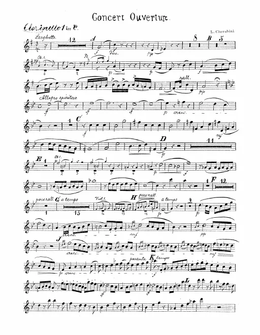 Clarinet 1, 2 (C)