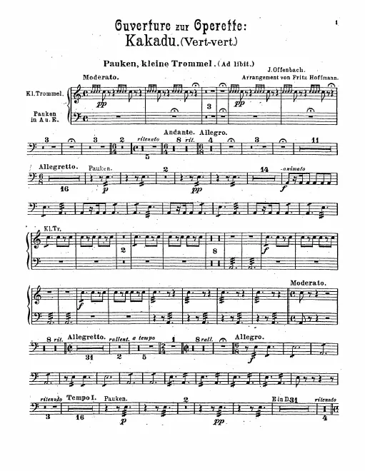 Timpani/Snare Drum