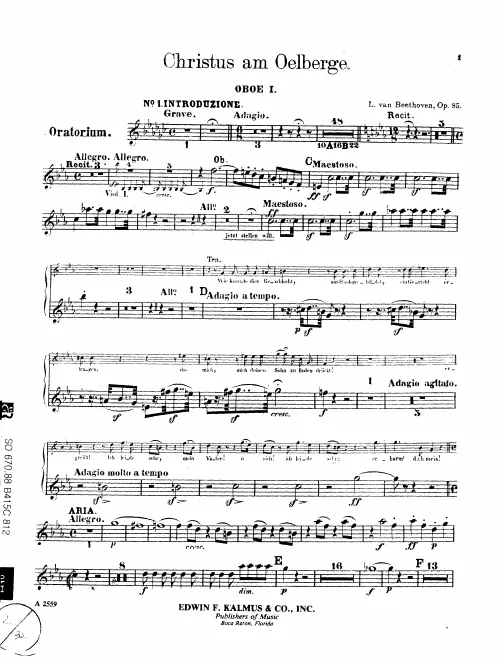 Oboe 1, 2