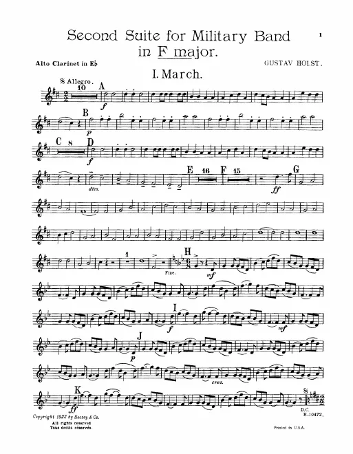 Alto Clarinet (E)