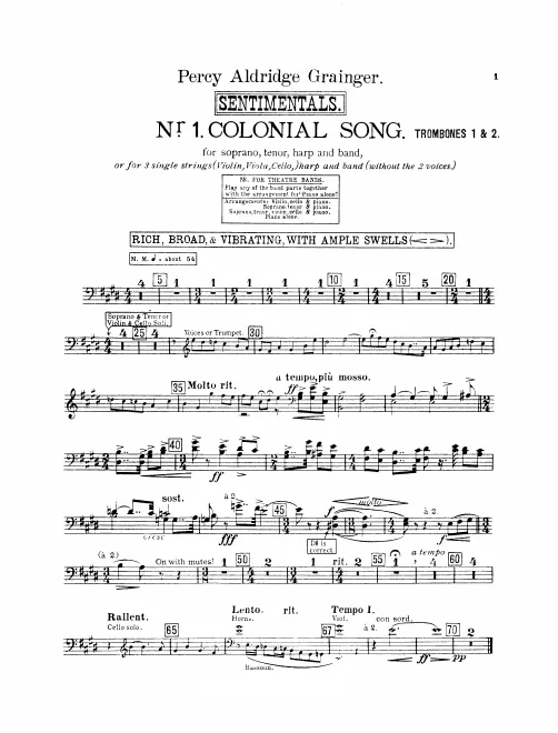 Trombone 1/2, 3/Tuba