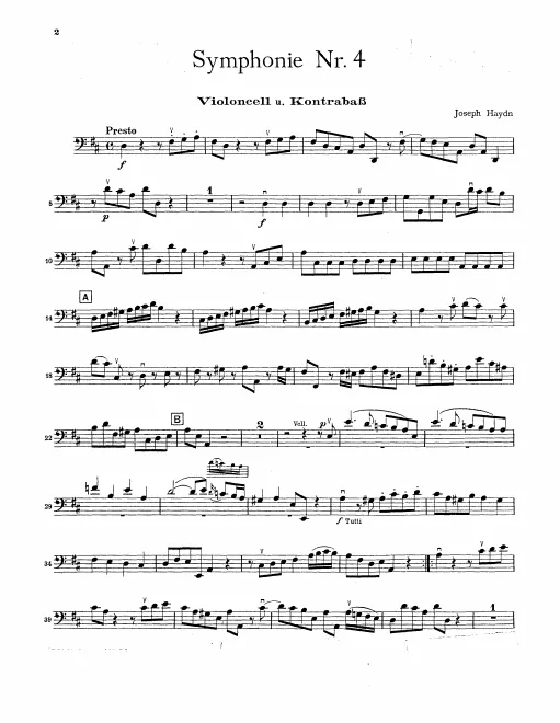 Cellos/Basses