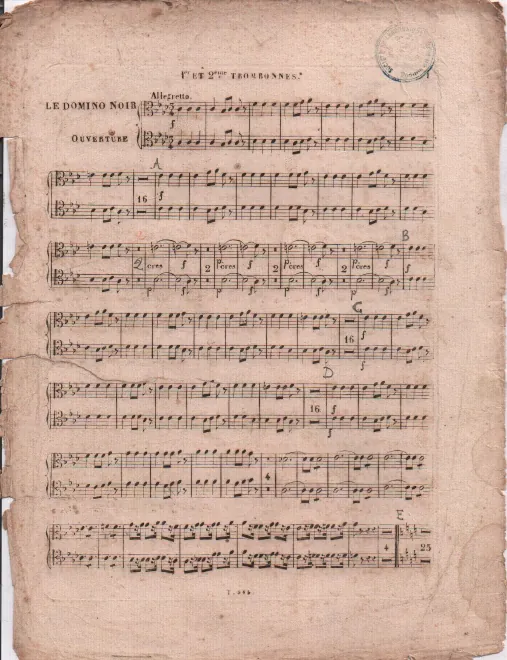 Trombone 1/2, 3