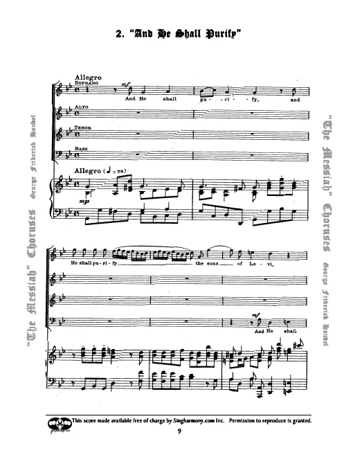 7. Chorus: And He Shall Purify