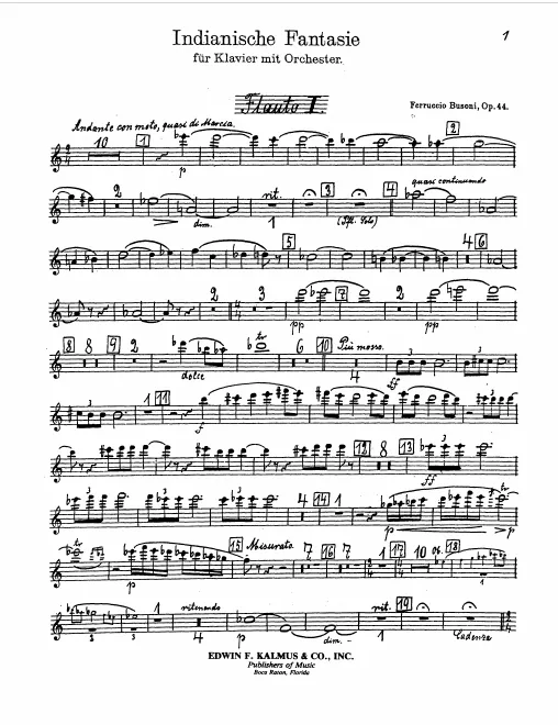 Flute 1, 2/Piccolo