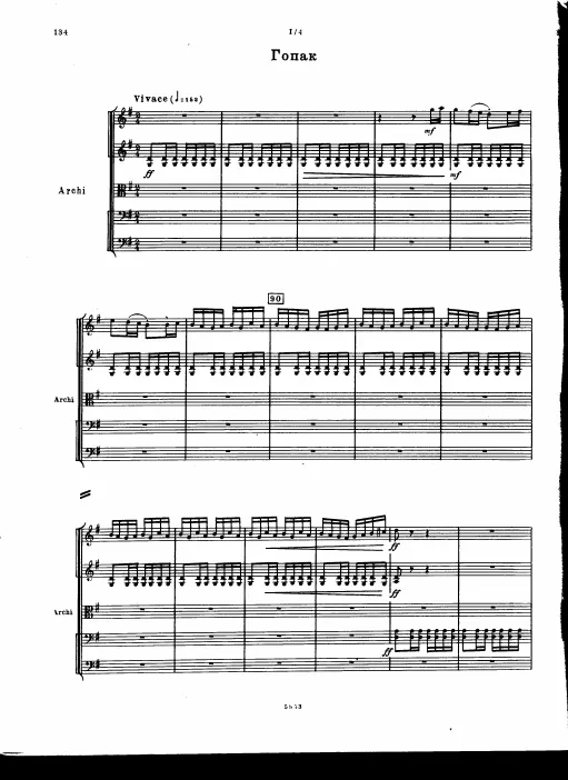 Act 1, No.4b: Gopak