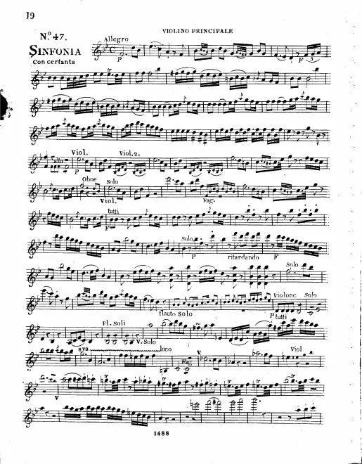 Violin solo