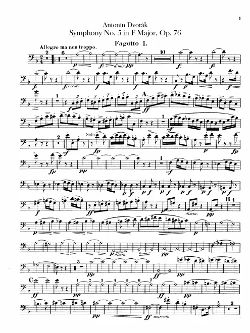 Bassoon 1, 2