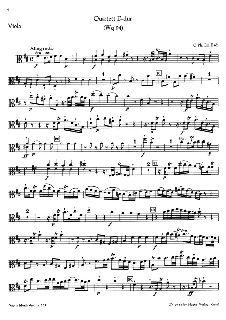 Viola Part