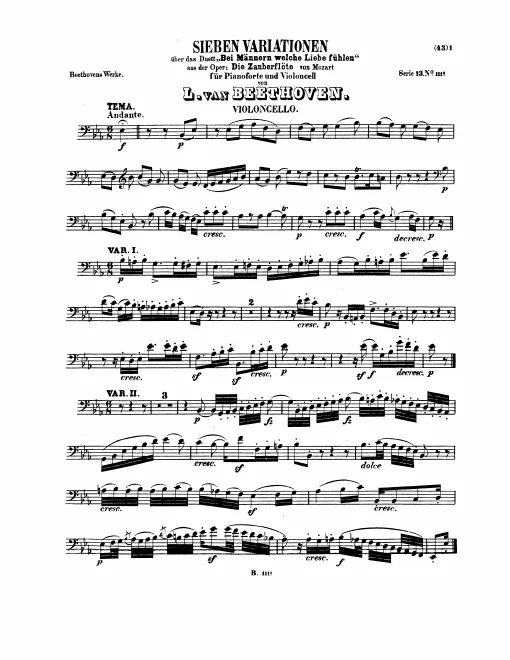 Cello Part
