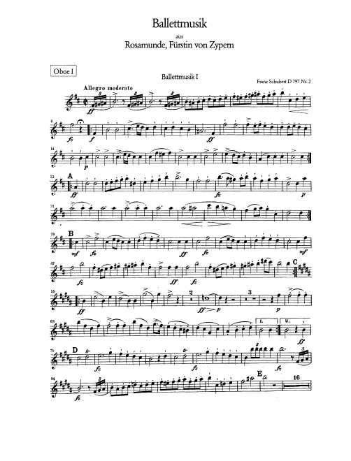 Oboe 1, 2