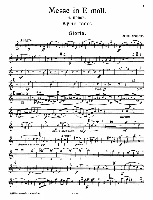 Oboe 1, 2