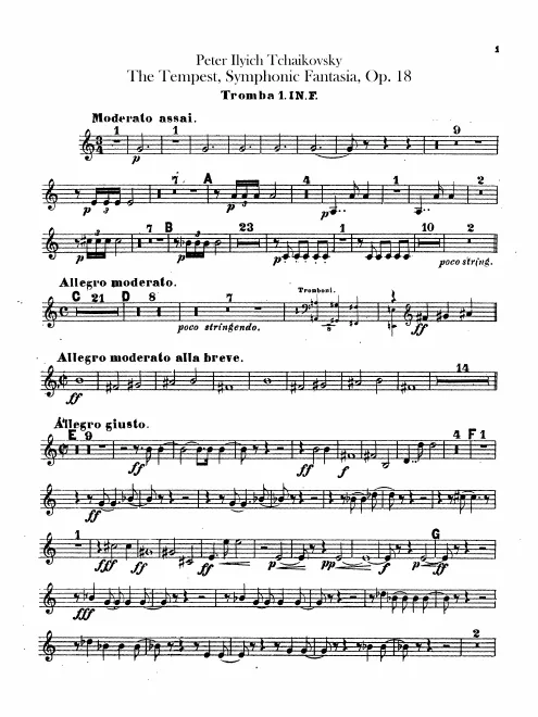 Trumpet 1, 2 (F)