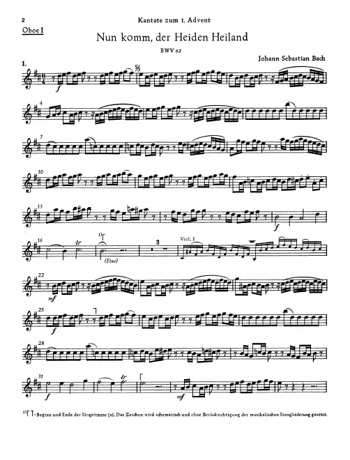 Oboe 1, 2