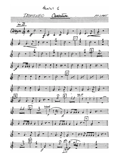 Trumpet 1 (C/D)