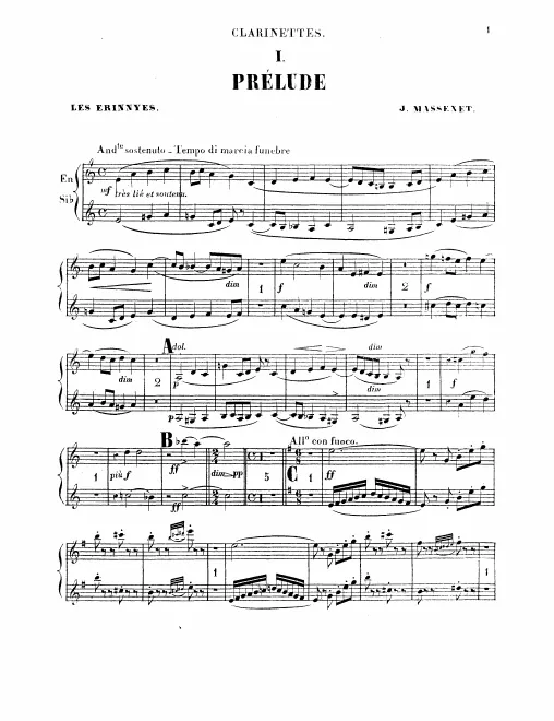 Clarinet 1/2 (A/B♭)