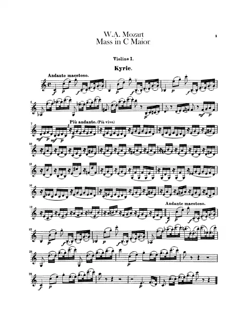 Violins I