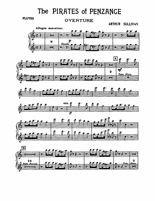 Flute 1/2 (also Piccolo)