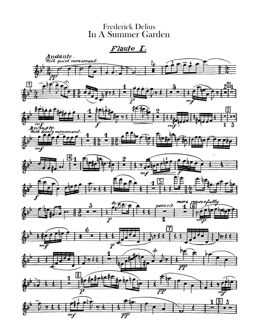 Flute 1, 2, 3