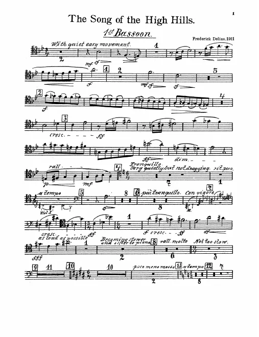 Bassoon 1, 2, 3, Sarrusophone