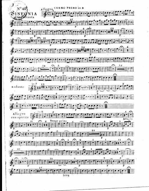 Horn 1, 2 (B)