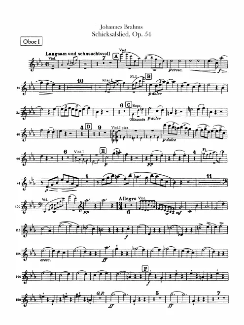 Oboe 1, 2