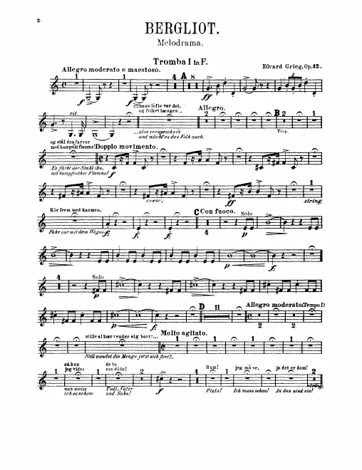 Trumpet 1, 2 (F)