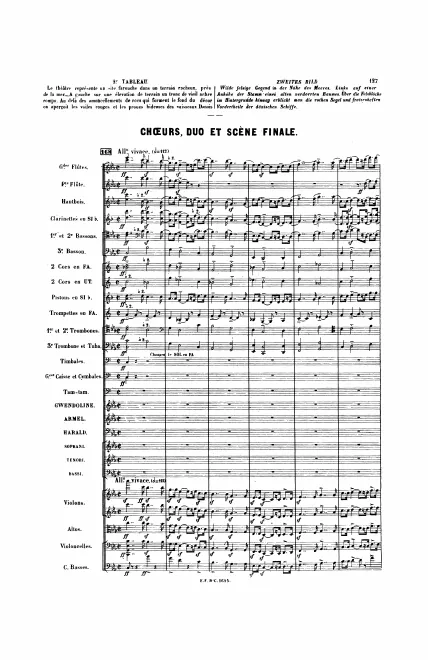 Sc.3: Choeurs, Duo et Scène Finale